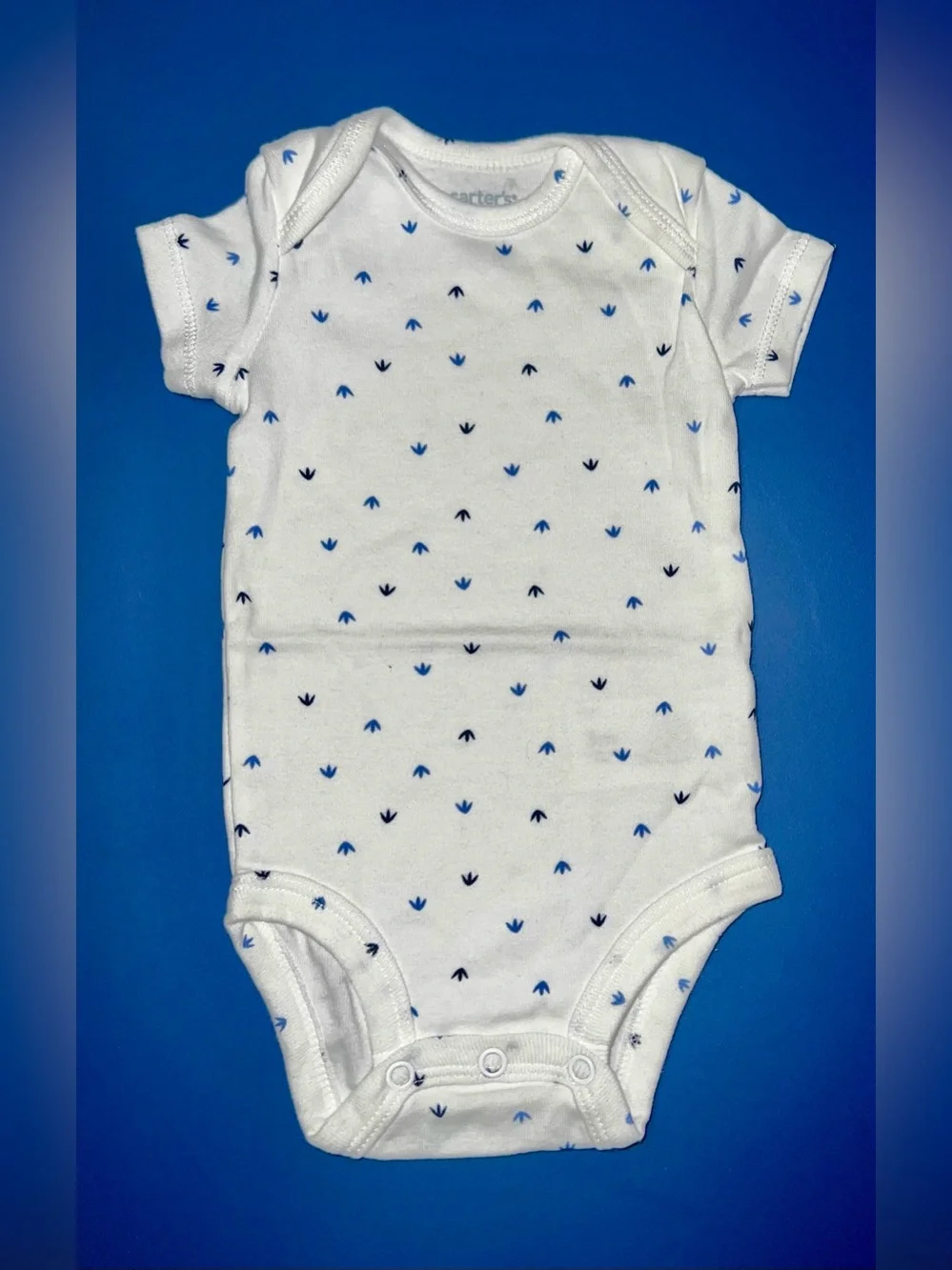 Carter's Baby Onesie Set - Blue, White, Mustard